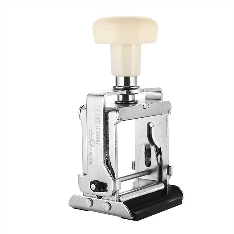 Manual ink coding machine