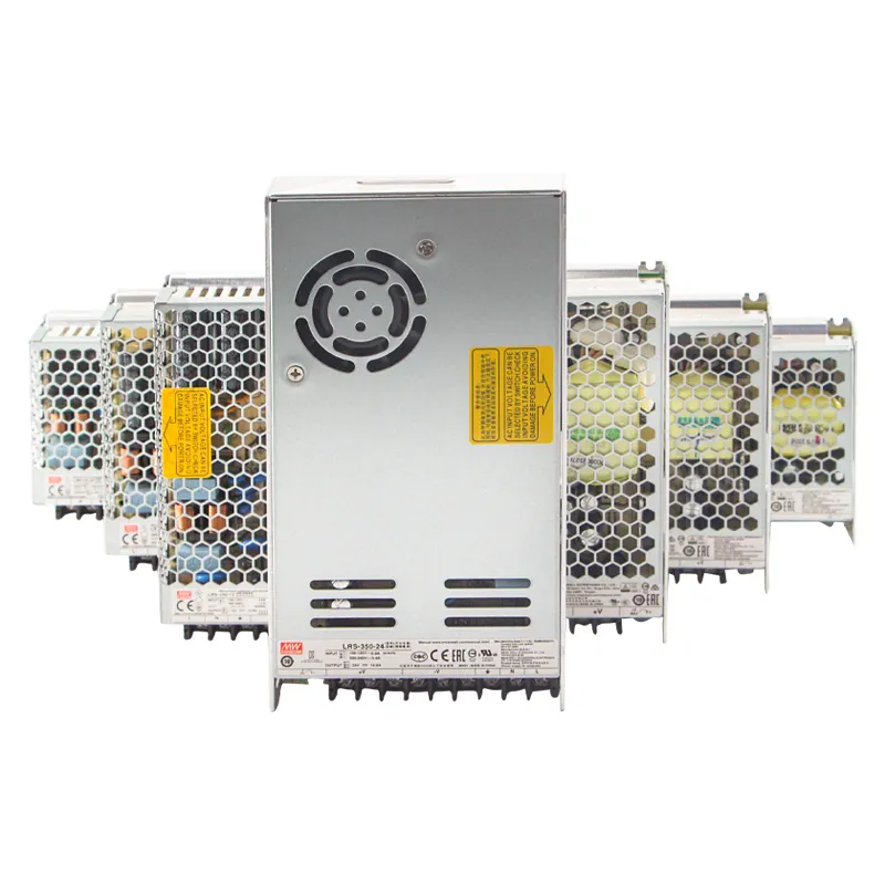 Импульсный источник питания MeanWell 15 Вт-600 Вт SMPS 5 в 12 В 24 в 48 в 10a 30A AC DC для промышленного CCTV светодиодного драйвера