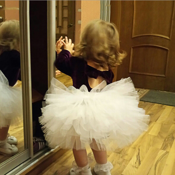 Hot selling children clothing girls skirti Christmas costume ballet gauze tulle skirt
