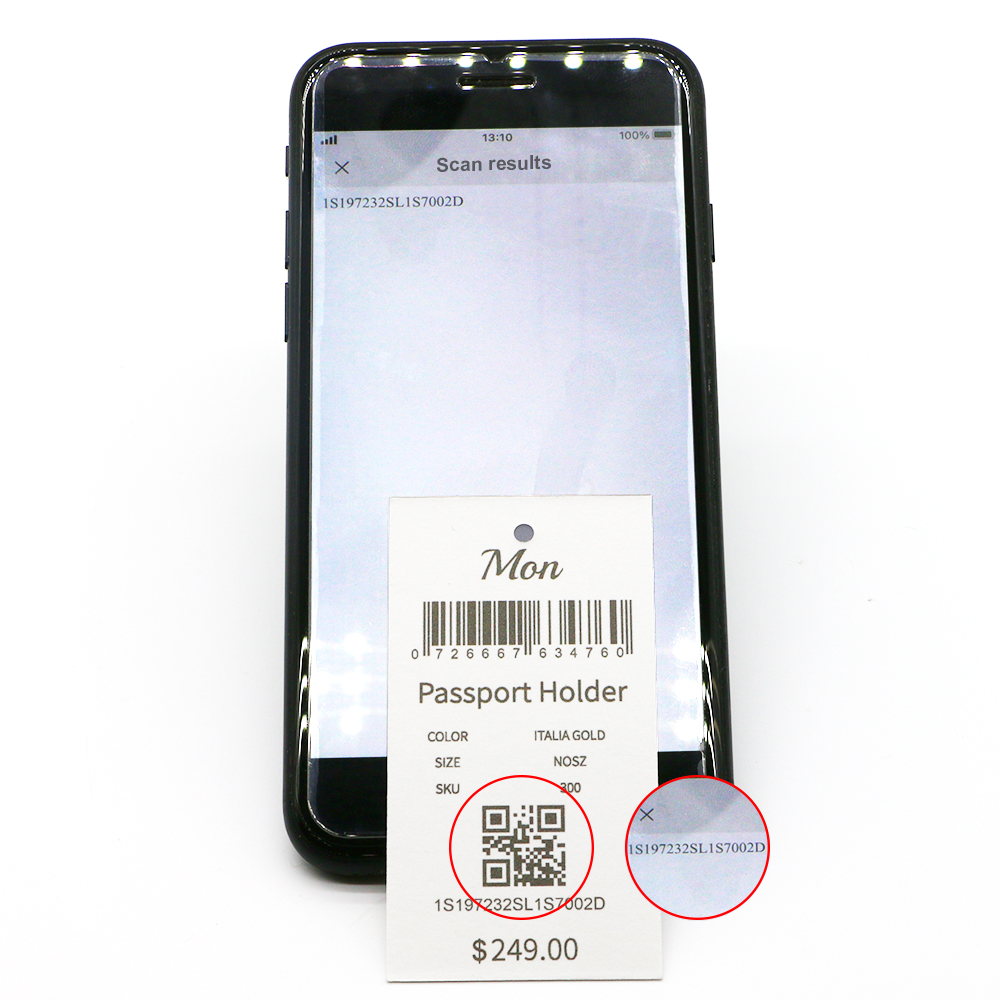 brand tag clothes label custom with variable data clothing price tags Custom logo qr code tag clothing printing paper hangtags