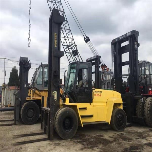 Очень хорошее состояние HYSTER б/у 16 тонн вилочный погрузчик на продажу