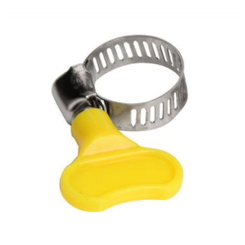 Factory price wholesale handle hose clamp plastic handle clamp water pipe clamp