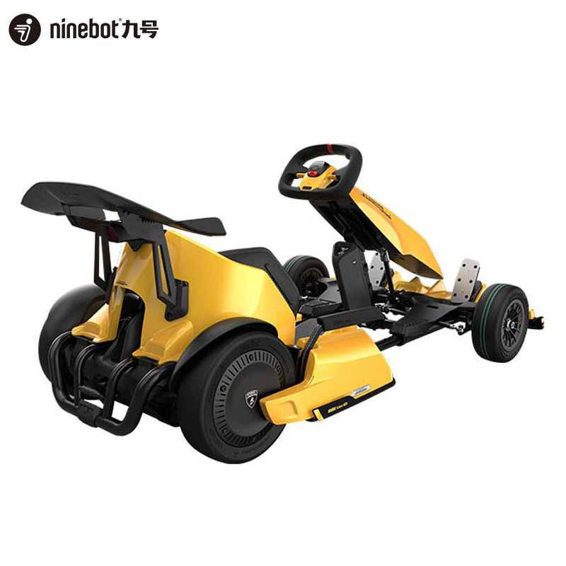 Популярный электрический скутер Ninebot Gokart Pro Lamborghini, квадроциклы желтого цвета, Запчасти и аксессуары для картинга