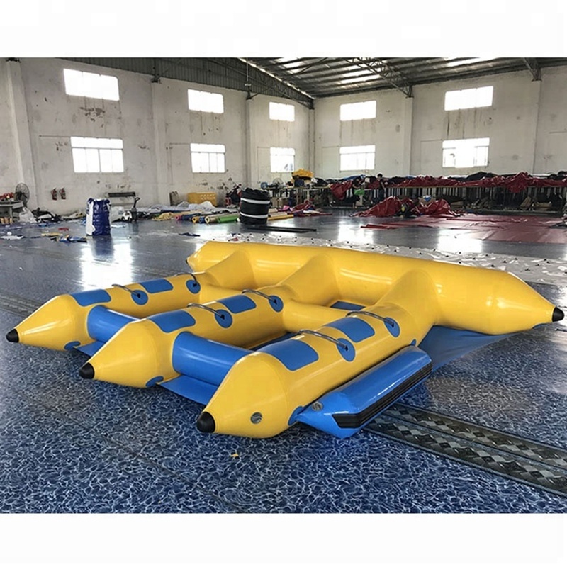 Игрушки для водных видов спорта, надувная летающая рыба Манта, рыболовные полотенца/надувная трубка для рыбы/надувная Летающая Буксировка на продажу