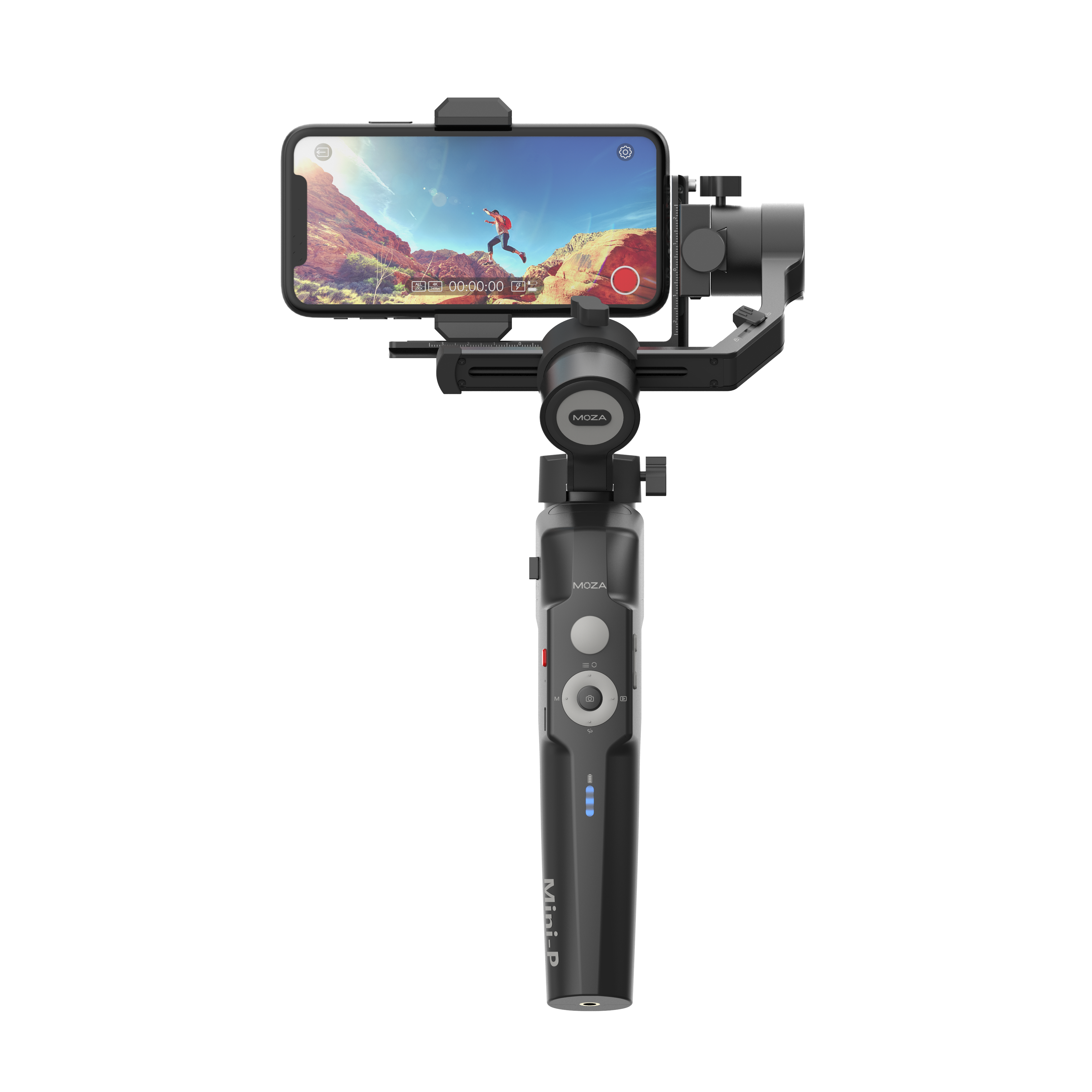 Newly Designed Moza Cross-platform Smartphone and Camera Stabilizer for Vlog Shooting