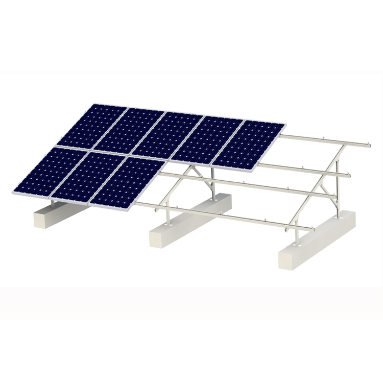 Бетонное Верхнее Крепление pv модуля системы панели заземления солнечной конструкции