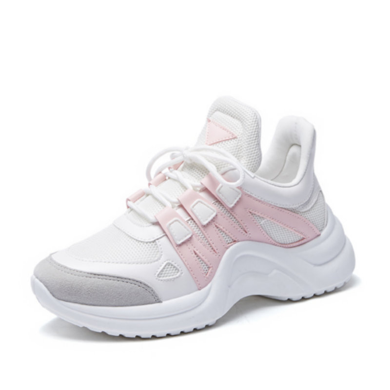2019 fashion wholesale breathable plus size sports tennis shoes women