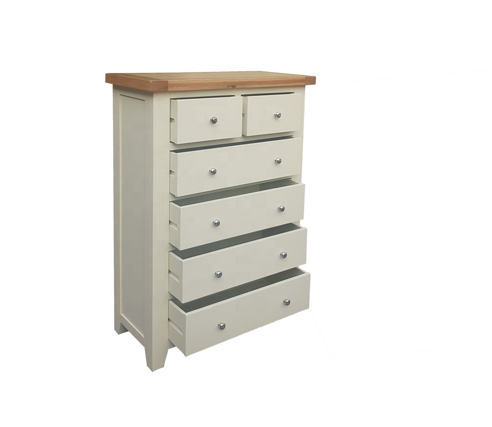Custom living room cabinet handmade wooden 6 drawer organizer cabinet from Vietnam