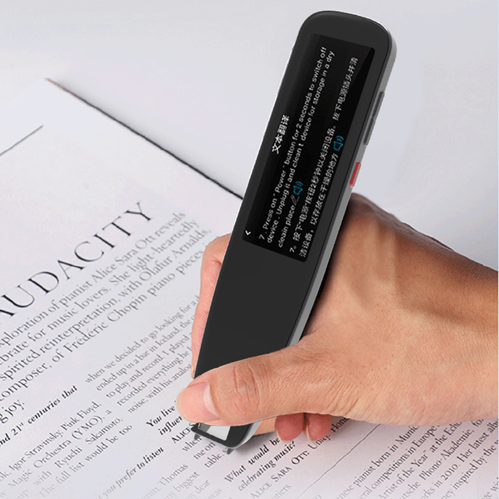 NEWYES 2.98 inch Touch Screen Instant Offine Voice Translator Language Translation Pen