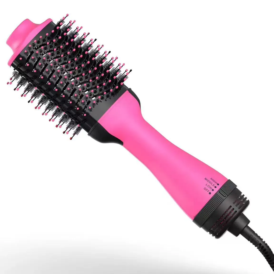 Factory price 3-in-1 Professional Round One step Electric Hair Rotating Portable Hot Heat Air Comb Blow salon Dryer Brush