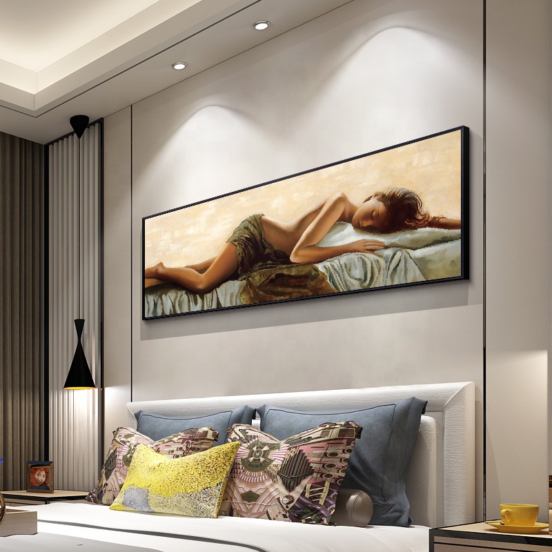 90*40cm Naked Beautiful Girl Nudes Pictured Painting 5D DIY Full Drill Nude Diamond Painting Seeping Beauty Nude Paintings