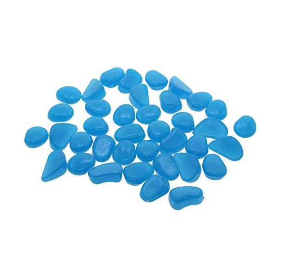 High Quality Glow in Dark Aquarium Decoration Aquarium Rocks Pebbles Gravels