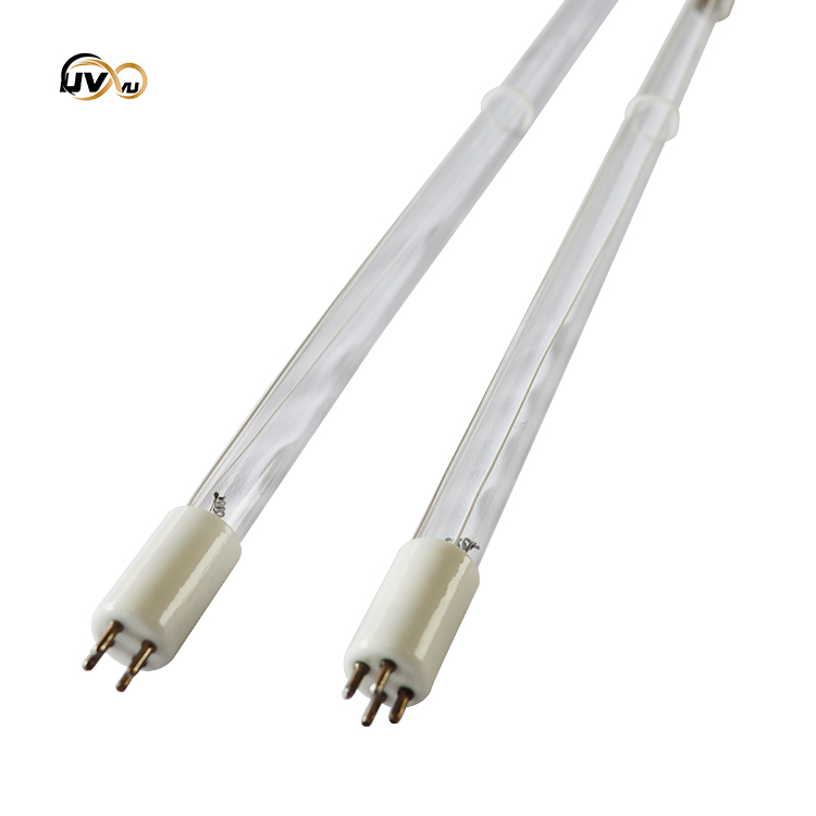 GPH406T5L/HO Quartz Tube single End Four Pins uv Germicidal Lamp High Output 254nm 185nm Oznoe Uv Sterilization Lamp