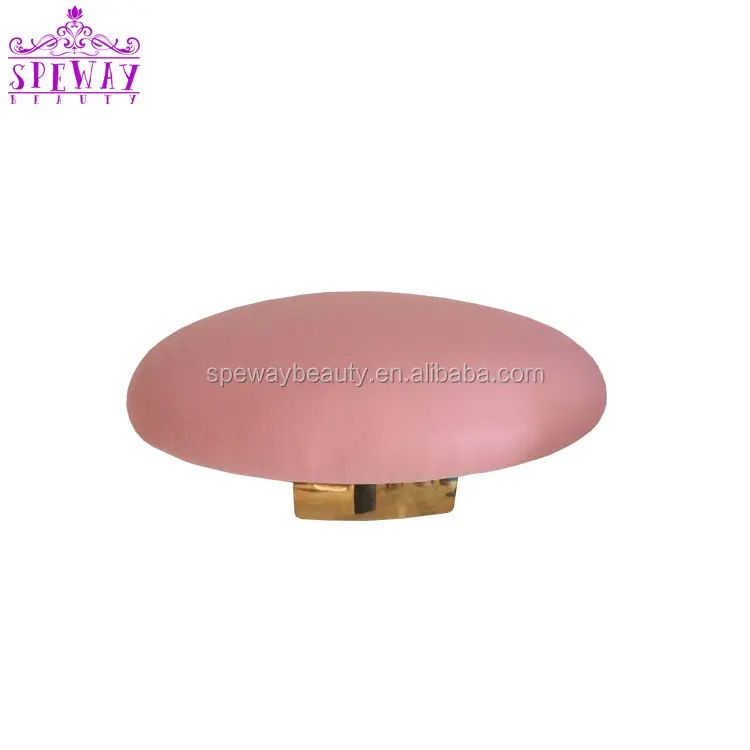 speway pink and golden pedicure foot cushion foot rest for pedicure sink