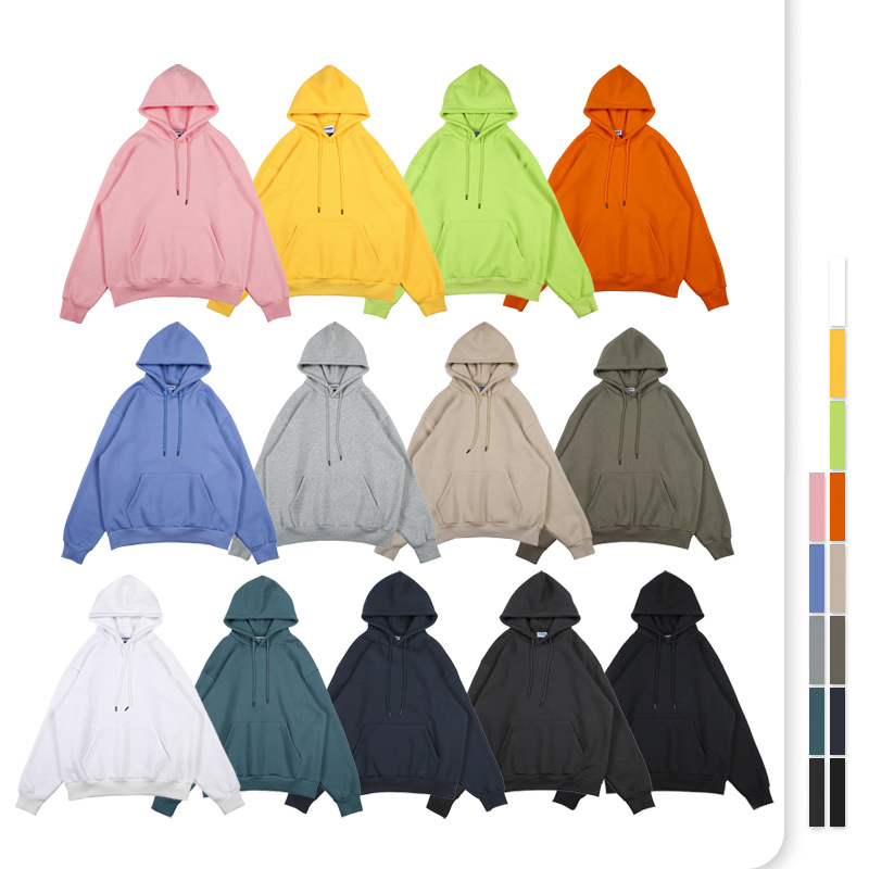 Men'S Hoodies & Sweatshirts Plain 360G Plus Size Velvet Unisex Fleece Blanket Cool Sweaters Custom Pullover Hoodie For Man