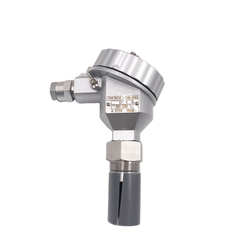 GE-341 SS304 1-дюймовыечистые этикетки пробки Электрический воздушный латунь meister охладитель реле протока воды
