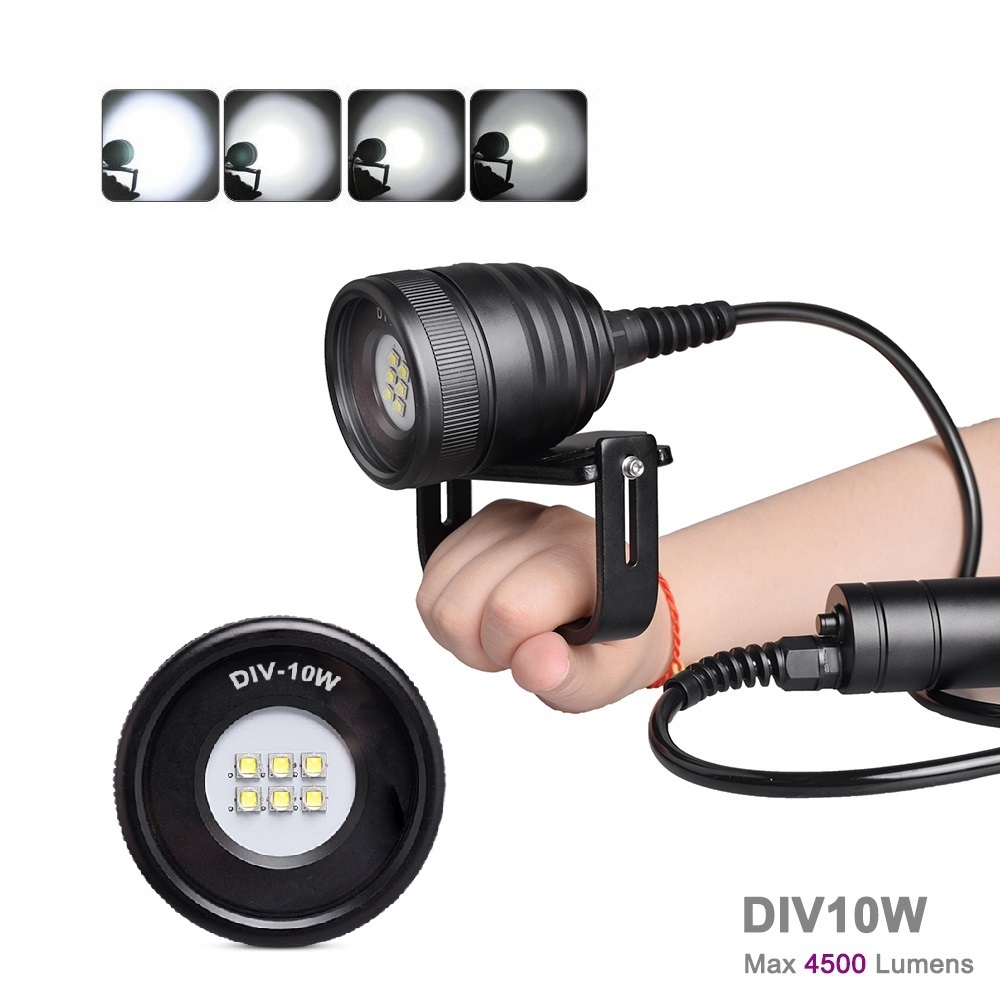 Cree led 4500lm подводный 150 м перезаряжаемый алюминиевый светильник магнитный переключатель факел канистры для фото-и видеокамеры подводный Дайвинг фонарик