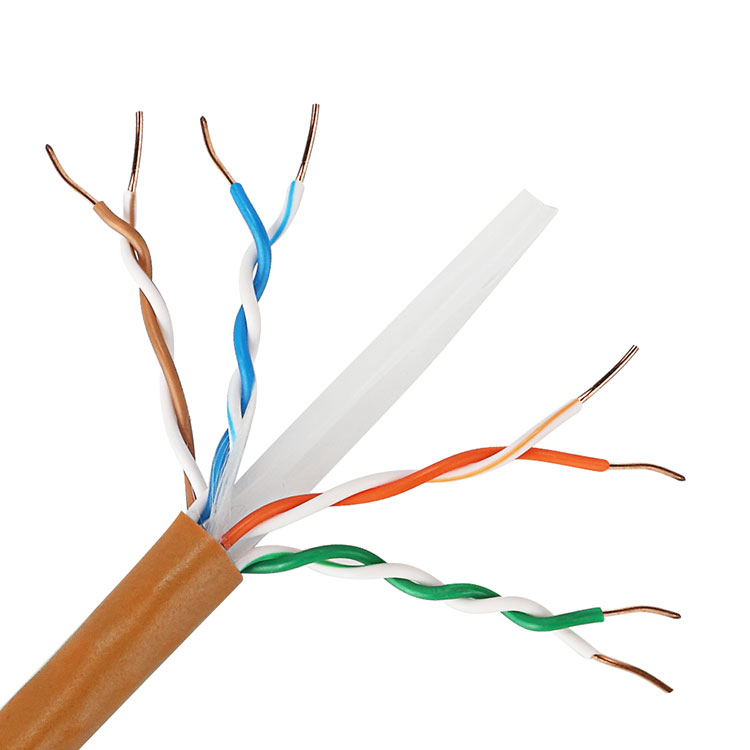 Сетевой кабель Cat6, качественный медный провод, кабель связи, кабель передачи данных UTP Lan, высокоскоростной 1000 Мбит/с, 305 Мбит/коробка, сертификат CE