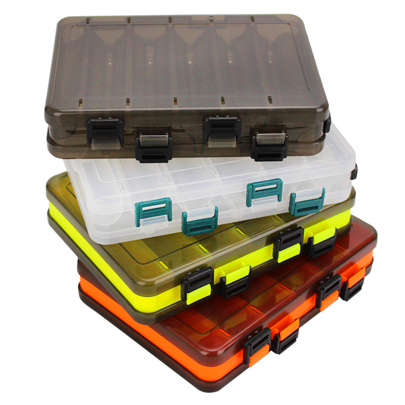 organizer storage fishing box Accessories lure and hook fishing box transparent storage fishing box