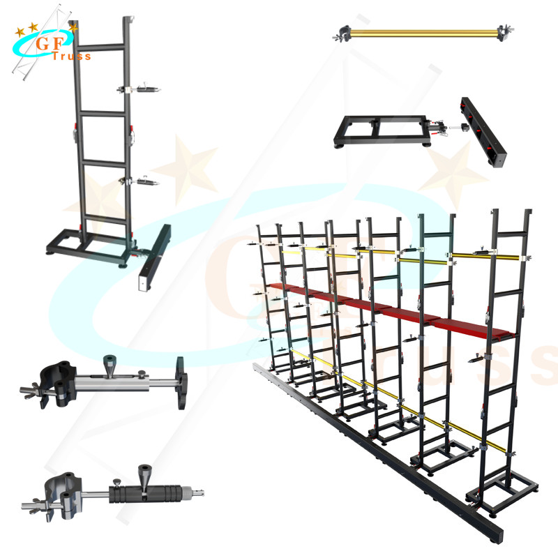 LED Video Wall Ground Support System /LED Screen Ground Supports Display Truss Structures