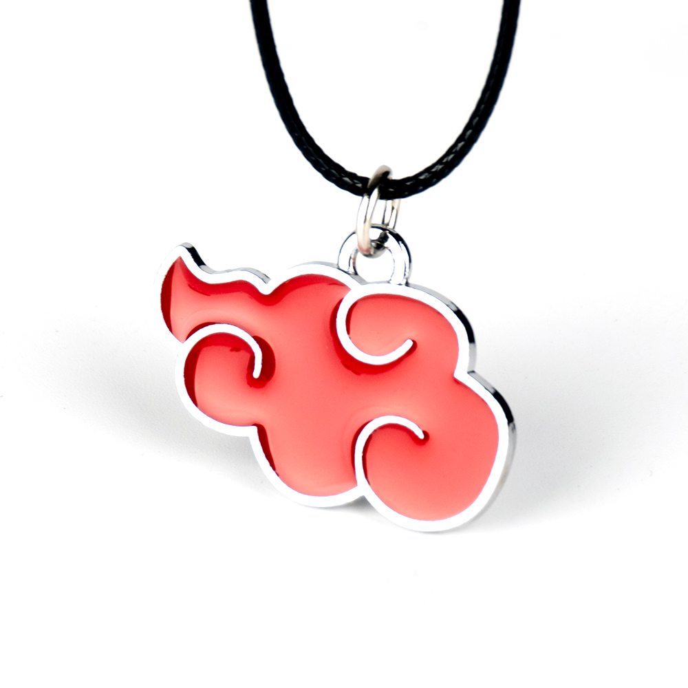 Hot Anime NARUTO Uzumaki Akatsuki Charms Pendant Necklace For Cosplay Toys Props accessories