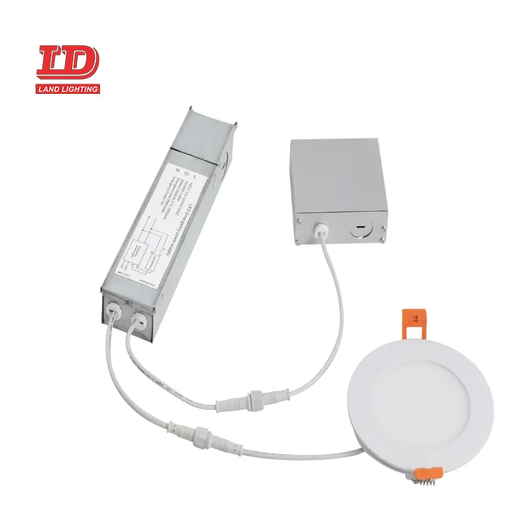 Foshan LD 1800Mah Автоматический алюминиевый потолочный перезаряжаемый светодиодный аварийный светильник