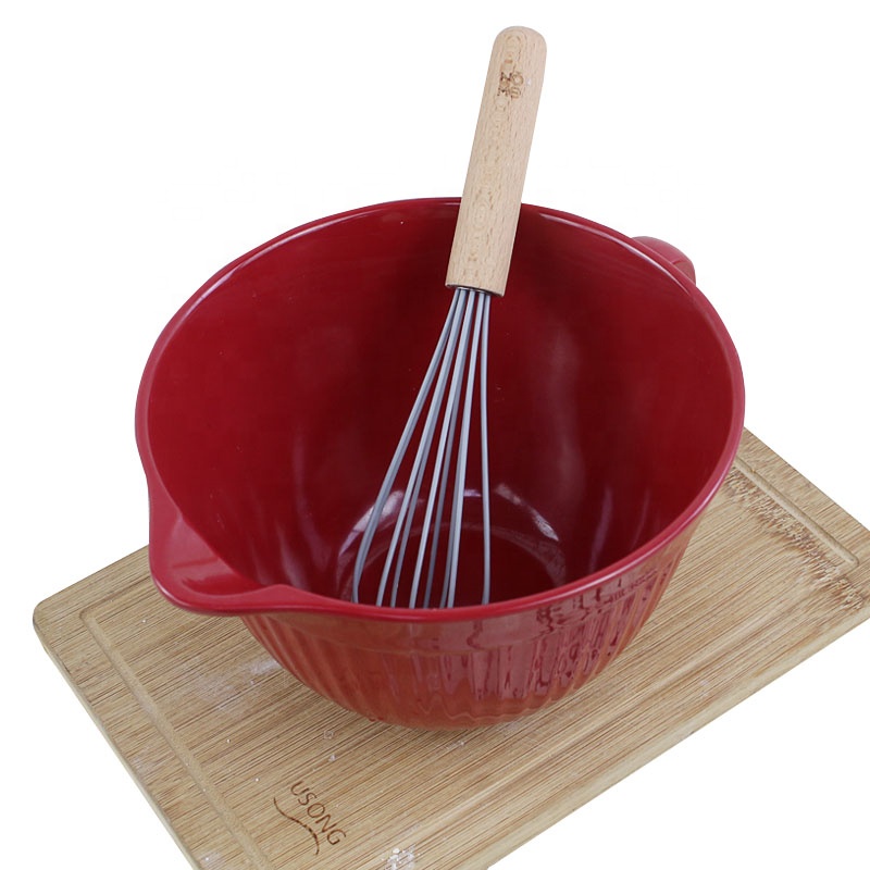 Vegetable salad mixing bowl home party dinnerware set fruit salad mixing bowl set