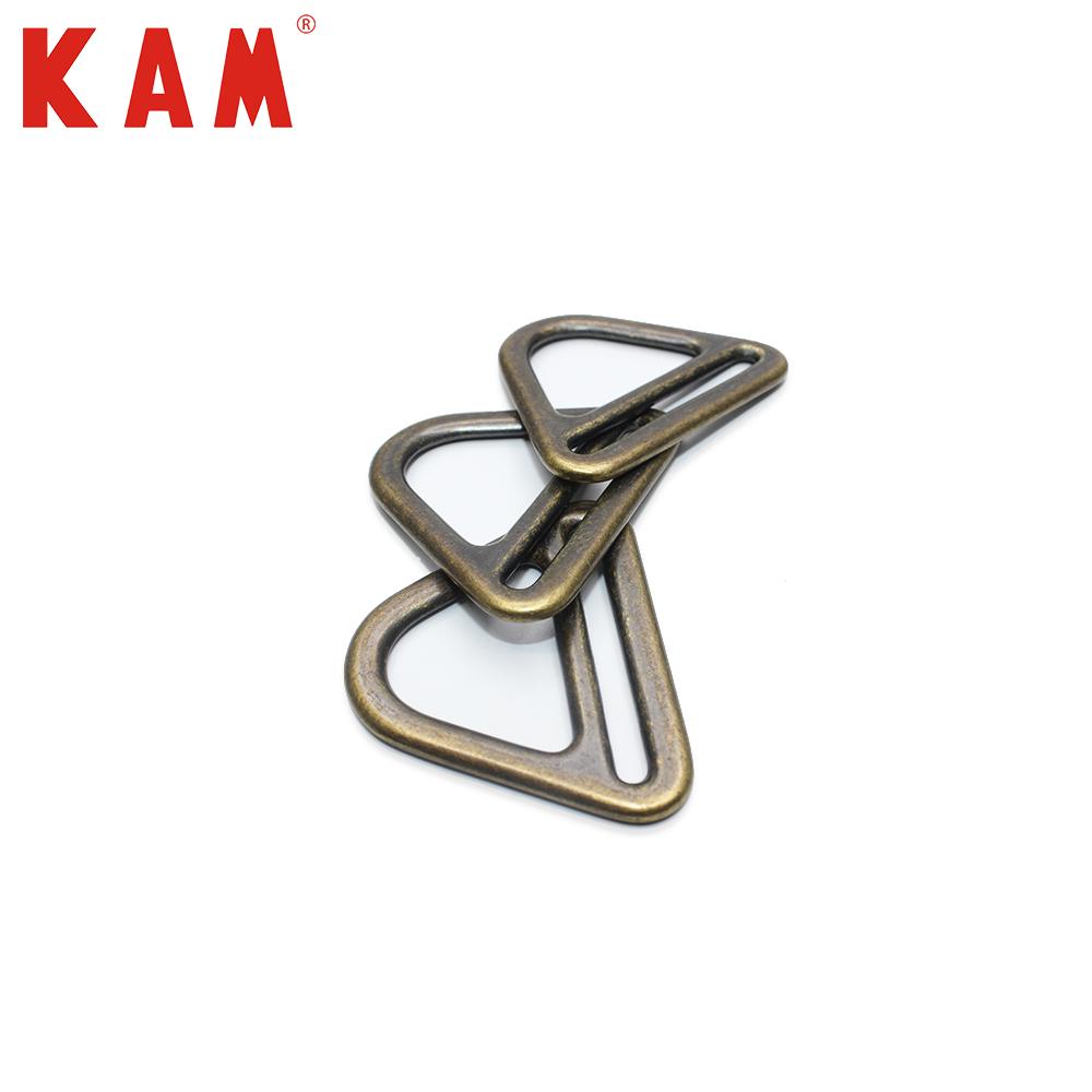 Adjustable decoration handbags connection rings Metal bag strap buckles and slider