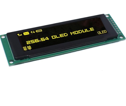 Новый OLED-дисплей 2,8 дюйма, 256*64, 25664 точек, графический ЖК-модуль, экран LCM, экран SSD1322, контроллер с поддержкой SPI