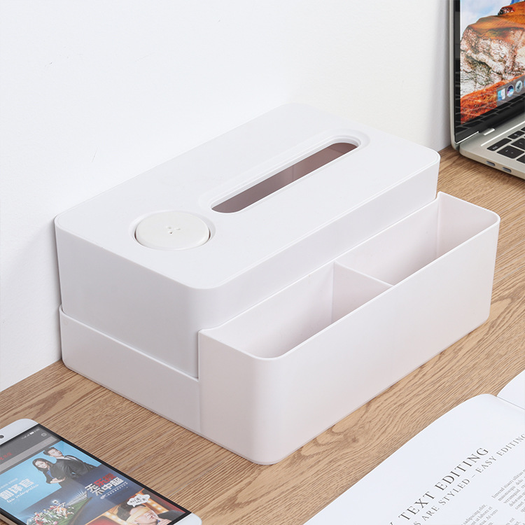 Insha on PP white sundries Storage box for Kitchen