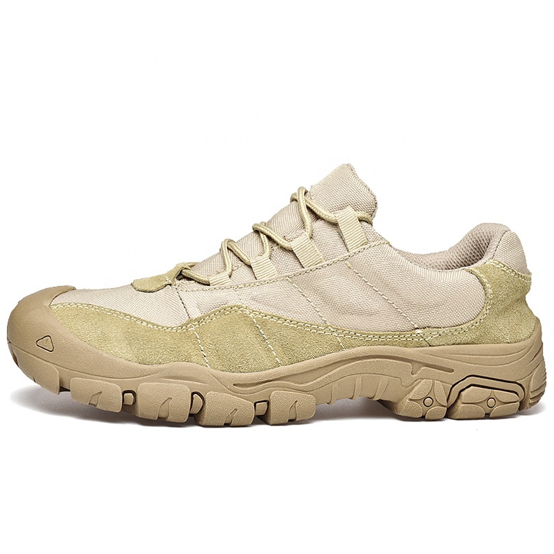 LS08 Outdoor Comfortable Large Size Casual Shoes Outdoor Low-top High-quality Military Boots Hiking Shoes Men