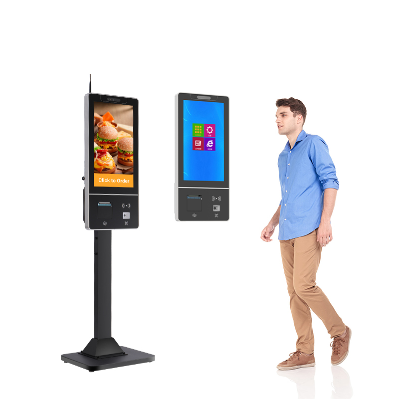 32 ''подачи собственной личности киоск интерактивный Ресторан KFC McDonald самообслуживания заказа с сенсорным управлением и Android/окно/внутренний и внешний створчатый распашный система ПОС терминала