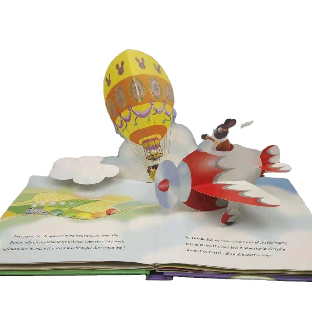Высокое качество 3D книга всплывающее Книжное производство oem