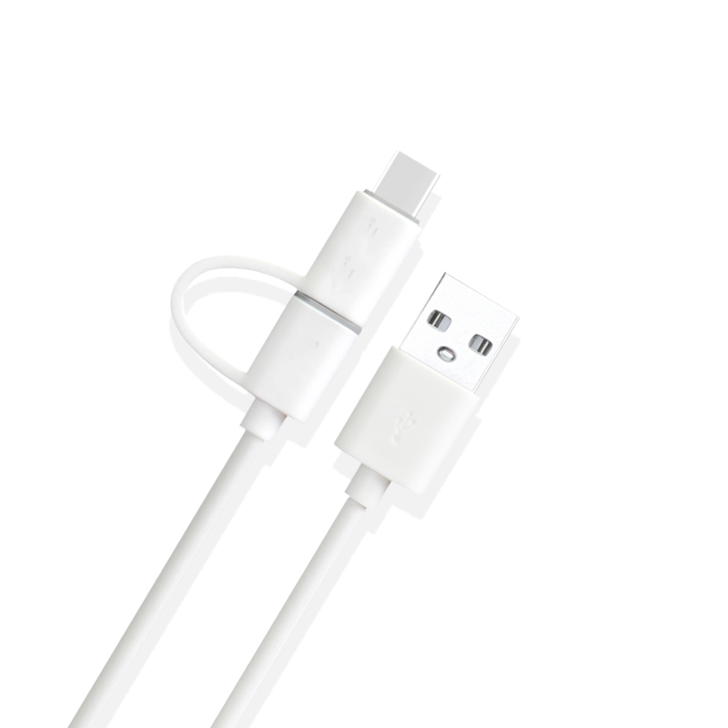 1m mobile phone charger with data cable 2 in 1