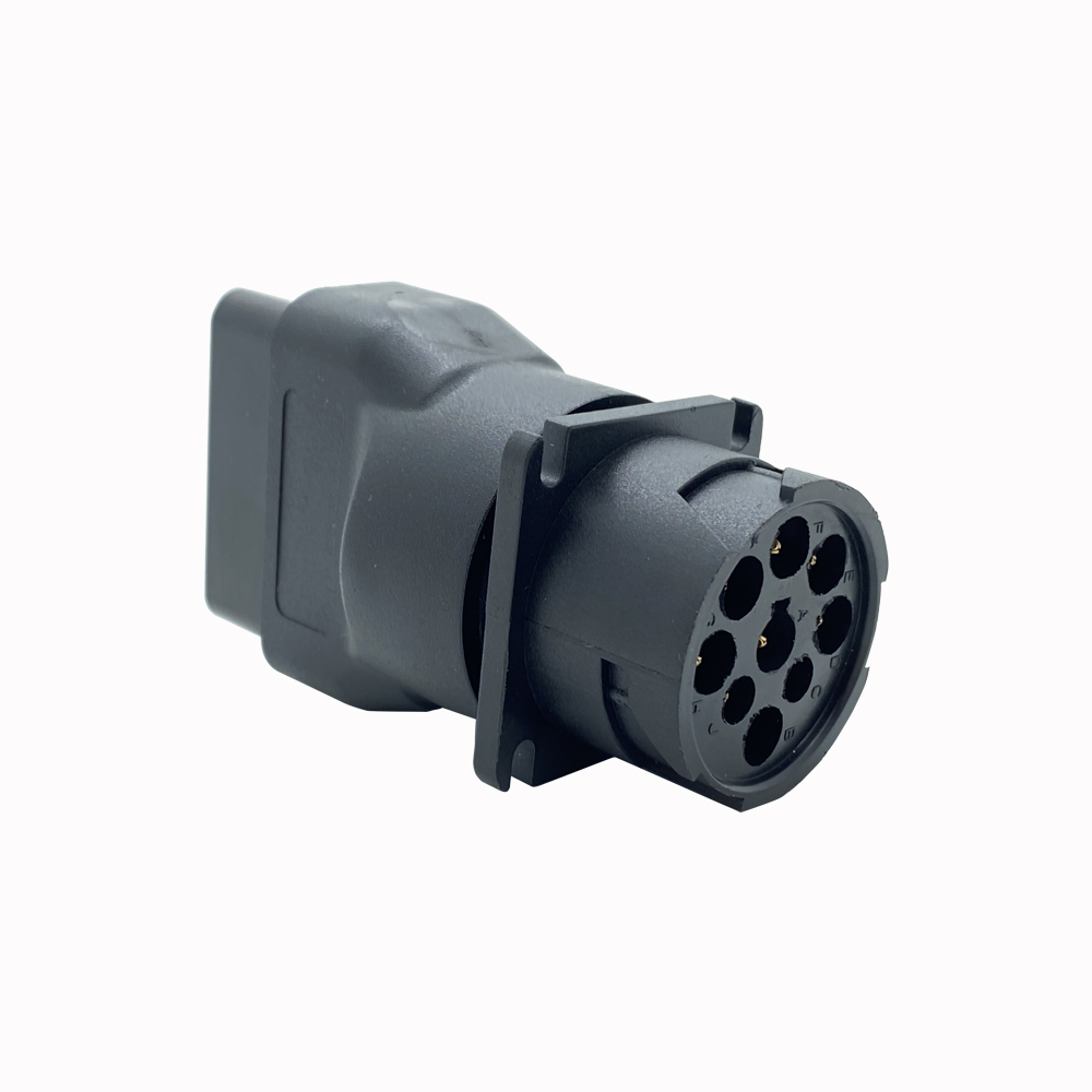 J1939 Deutsch 9PIN j1708 6-контактный разъем для адаптера jзум-гнезда OBD2