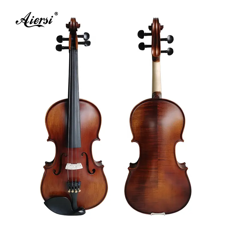 Aiersi brand china factory supply wholesale violin prices matt student violin stringed instrument with accessories