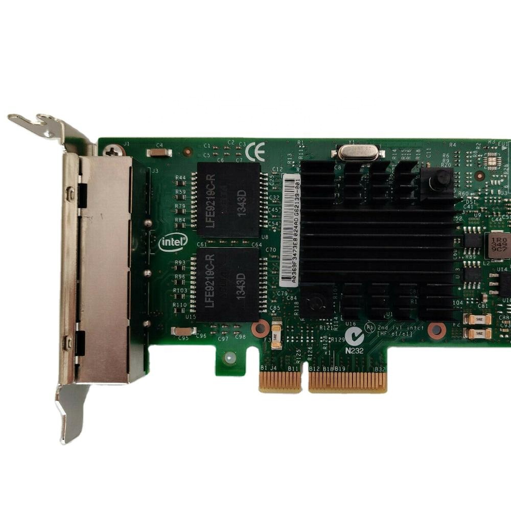 I350-T2V2 PCI-E зарядное устройство с двумя портами I350-T4V2 4 портами Ethernet конвергентный сетевой адаптер