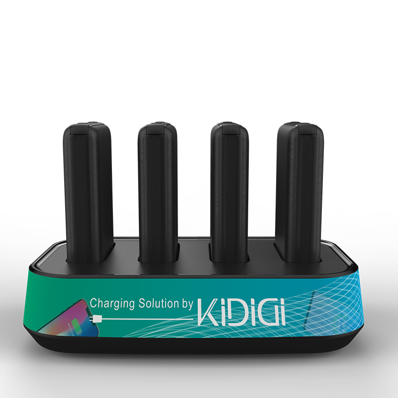 KTV/ Restaurant /Hotel /Cinema cell phone sharing power bank charging station