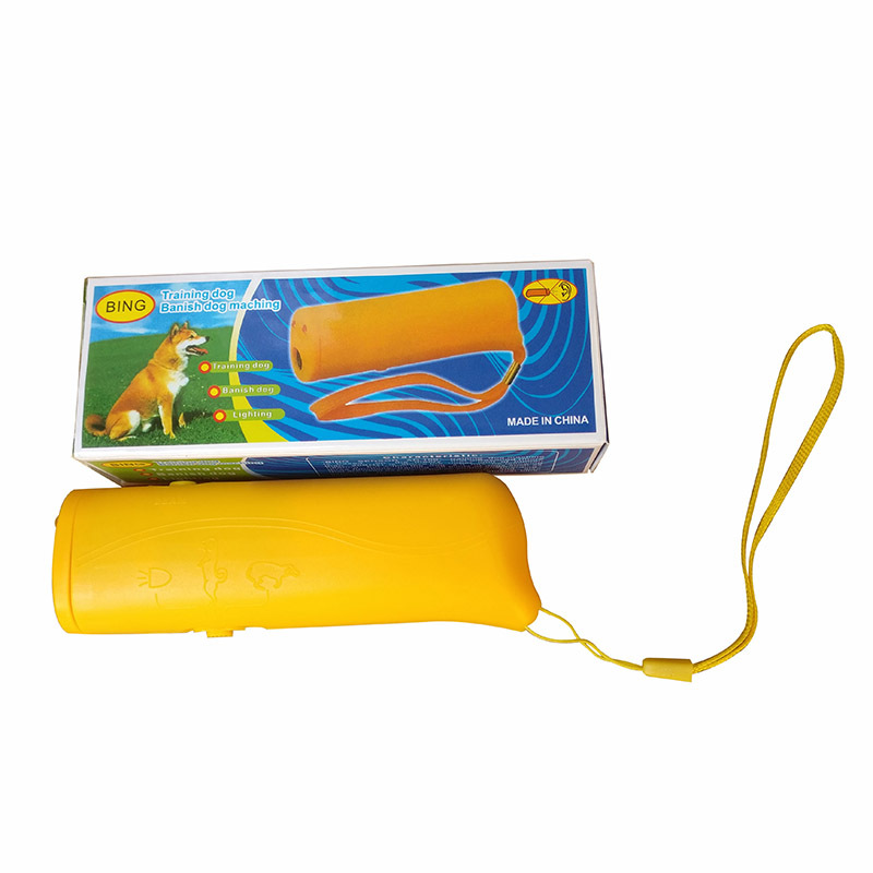 Pet Dog Repeller Anti Barking Ultrasonic Training Device Trainer LED Ultrasonic 3 in 1 Anti Barking Stop Bark Without Battery