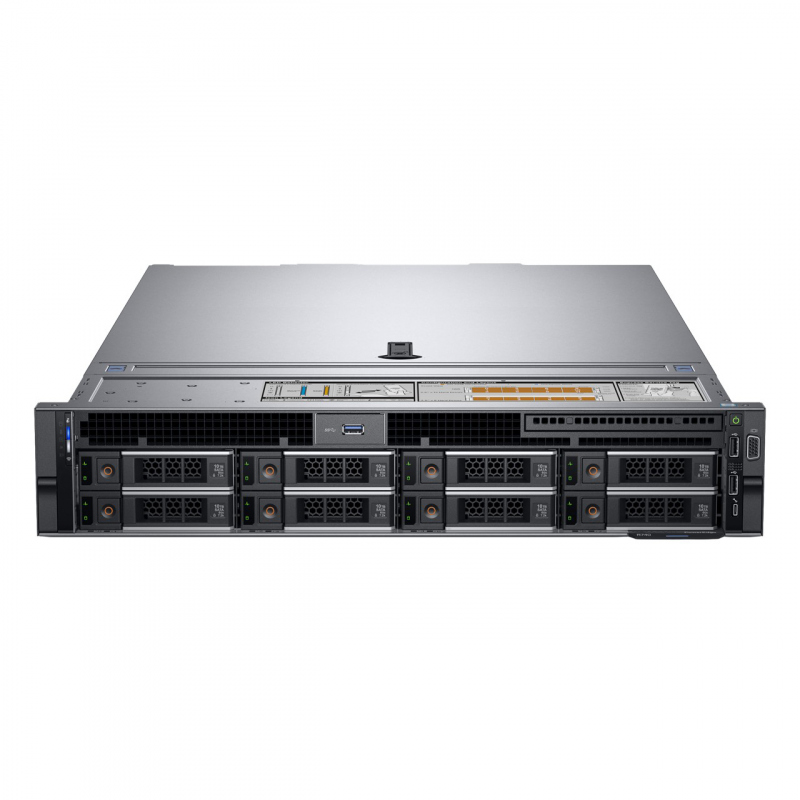 Серверный компьютер, горячая Распродажа, Сервер Dell PowerEdge R740 для 2U, серверный процессор Intel Xeon silver 4208