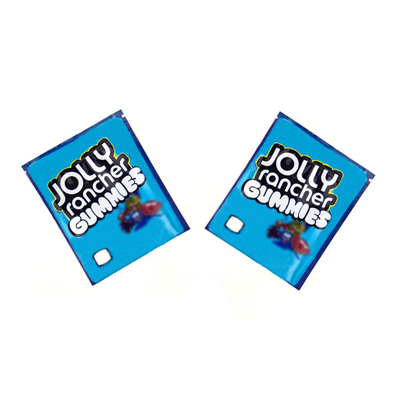 2020 горячая Распродажа Jolly Rancher Gummies Майларовый мешок 600 мг кислых насадок на молнии пластиковые пакеты