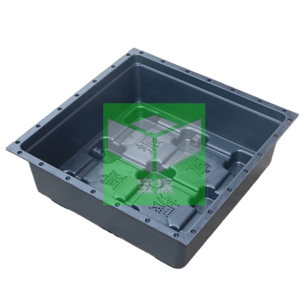 HDPE контейнер для растений, Зеленый Садовый лоток на крыше для выравнивания крыши