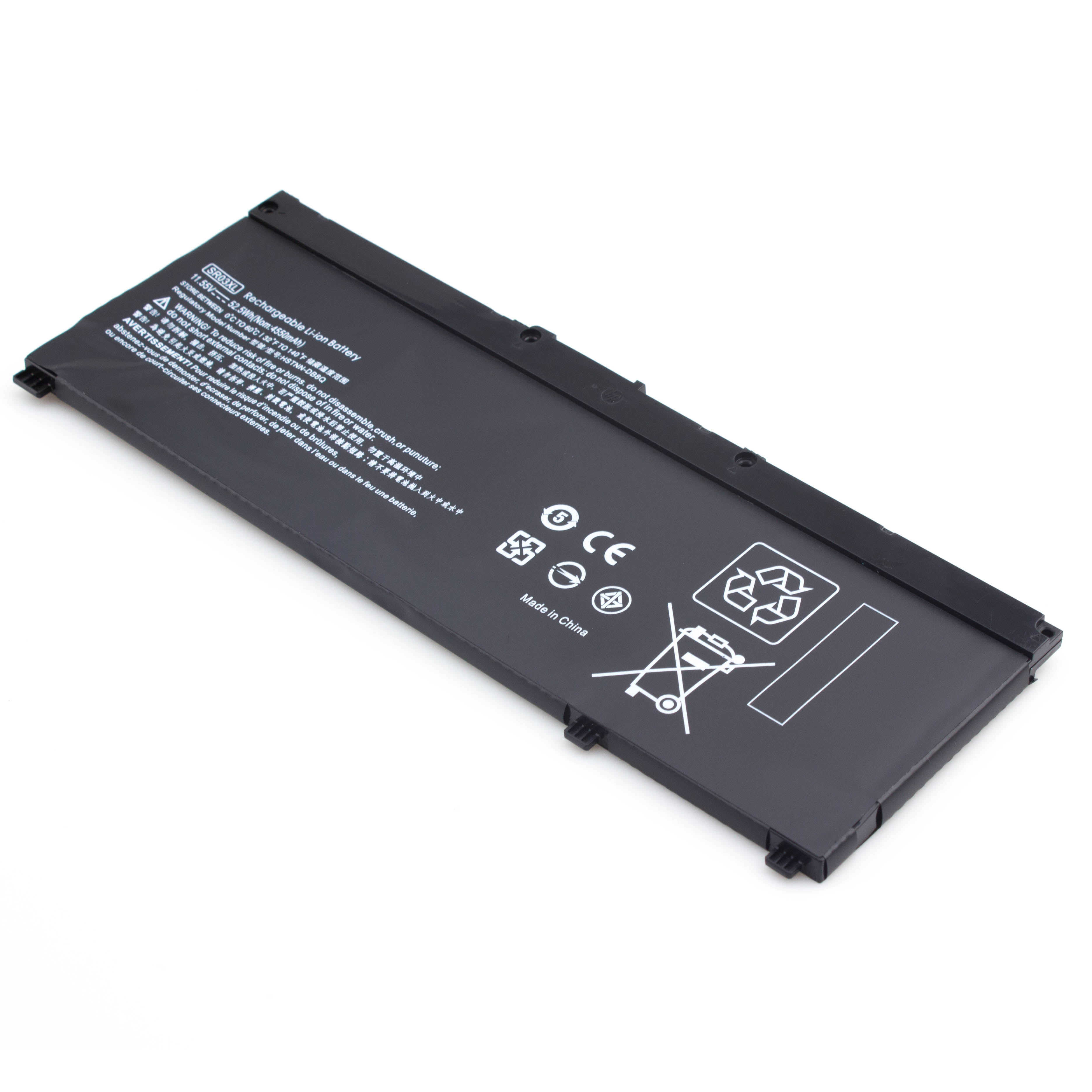 SR03XL HSTNN-IB8L L08855-855 TPN-C133 Аккумулятор для ноутбука 11,55 V 4550mAh 52,5 W 6 ячеек для HP Pavilion Gaming 15 серий Аккумулятор для ноутбука