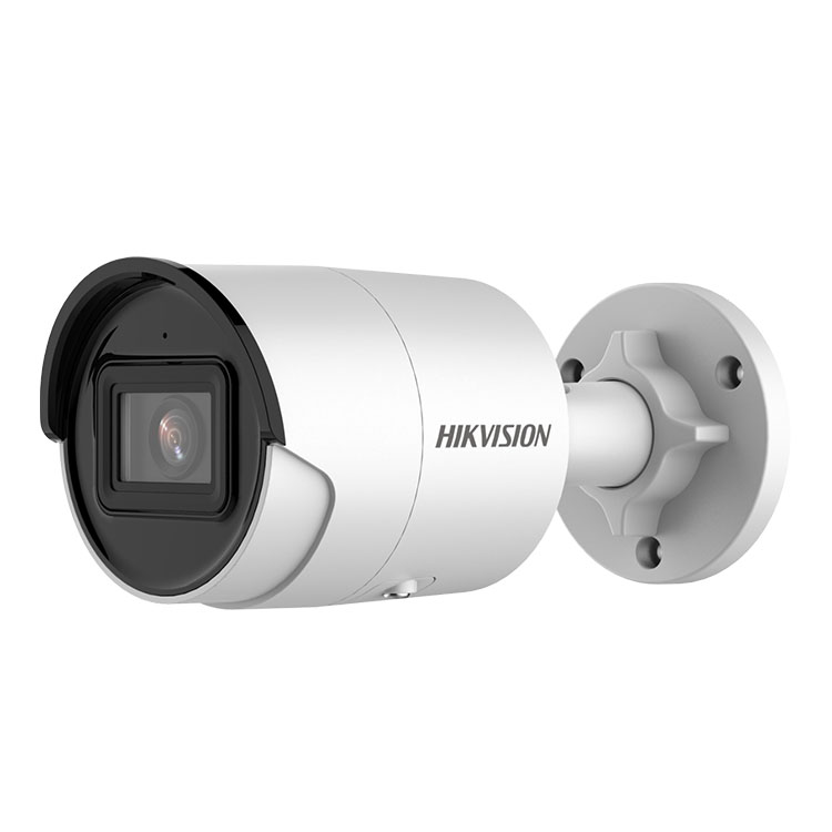 Совместимость Hikvision 4MP пуля POE IP CCTV камера с микрофоном в наличии DS-2CD2046G2-IU