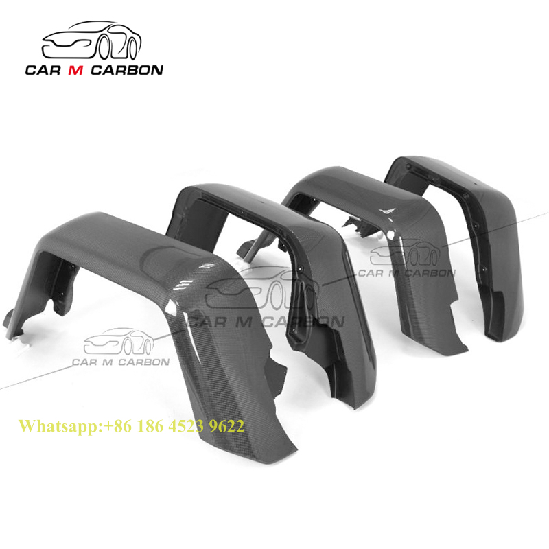 Широкие кранцы из углеродного волокна для g класса W463 G500 G63 4x4