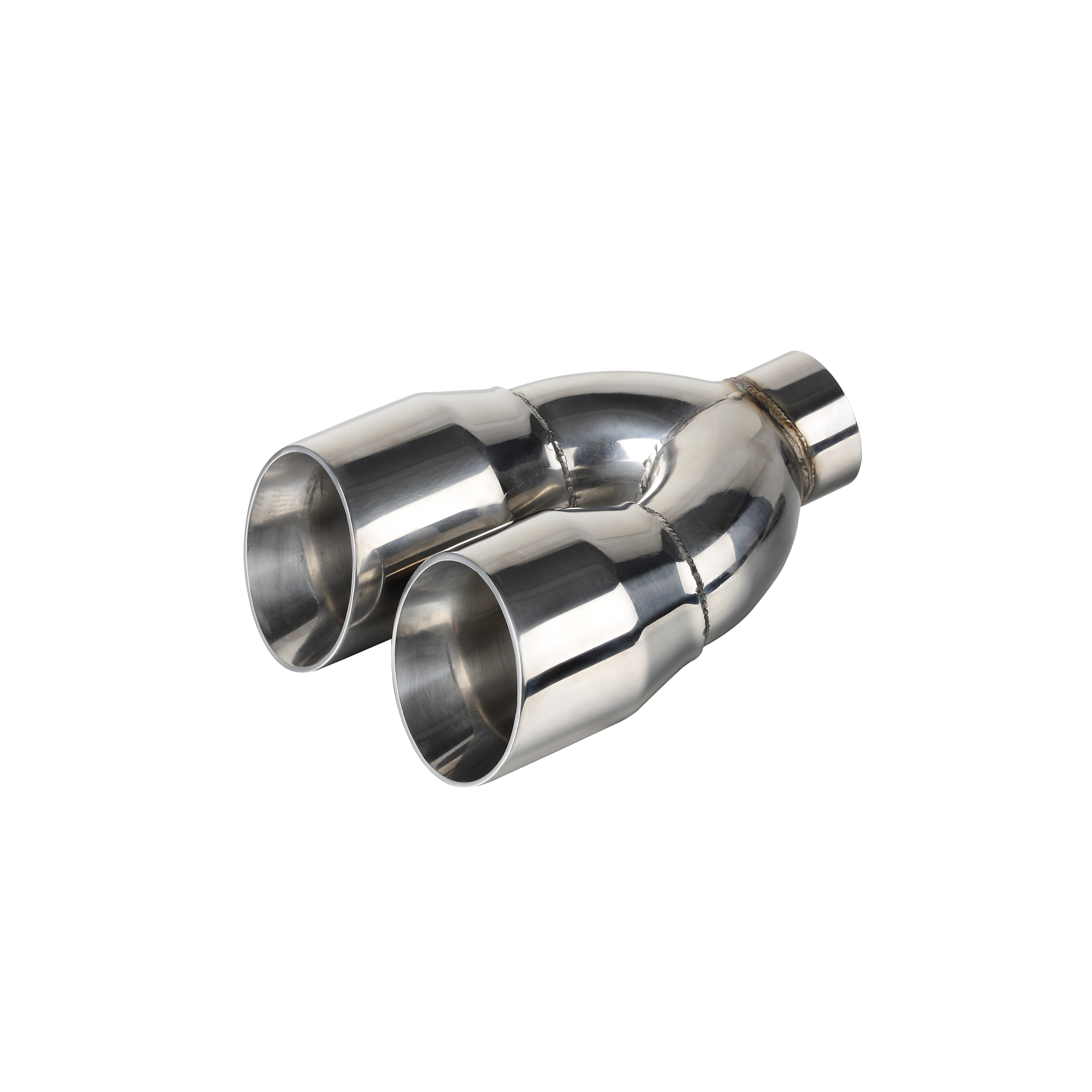 Performance Double Head Muffler Exhaust Tail Pipe