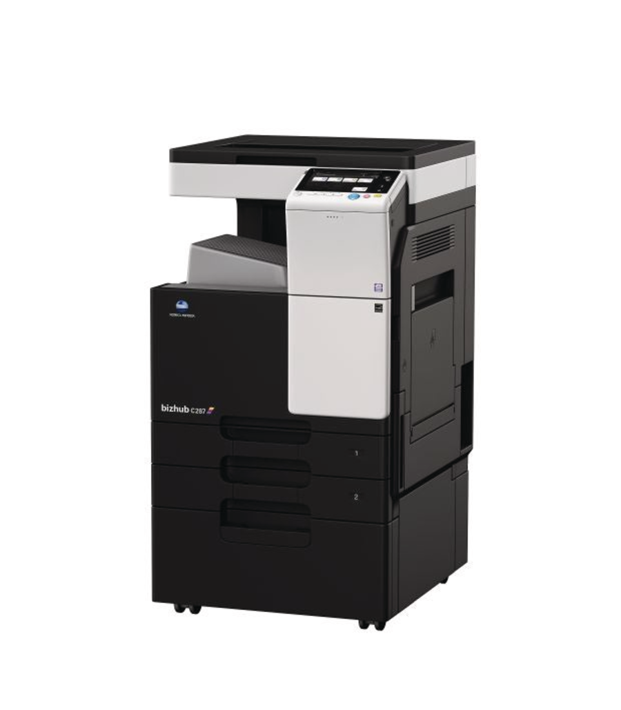 Новая цветная копировальная машина для фотокопирования Konica Minolta Bizhub C287