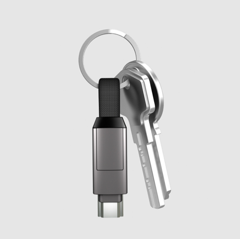 2021 usb cable 6 in 1 data cable multifunctional usb mobile phone charging cable suitable for type-c portable mini