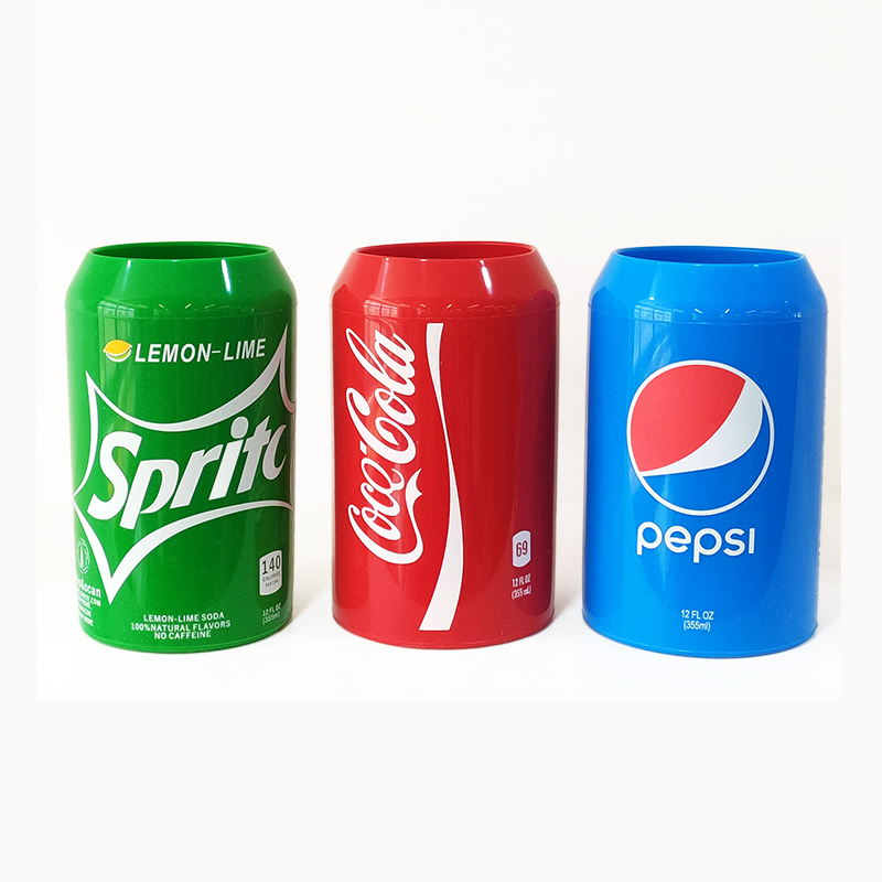 Hide Your Beverage Cola Beer Can Covers Silicone Can Shape Cooler Sleeve Cover Hide A Beer,Perfect For Outdoors Events, Party