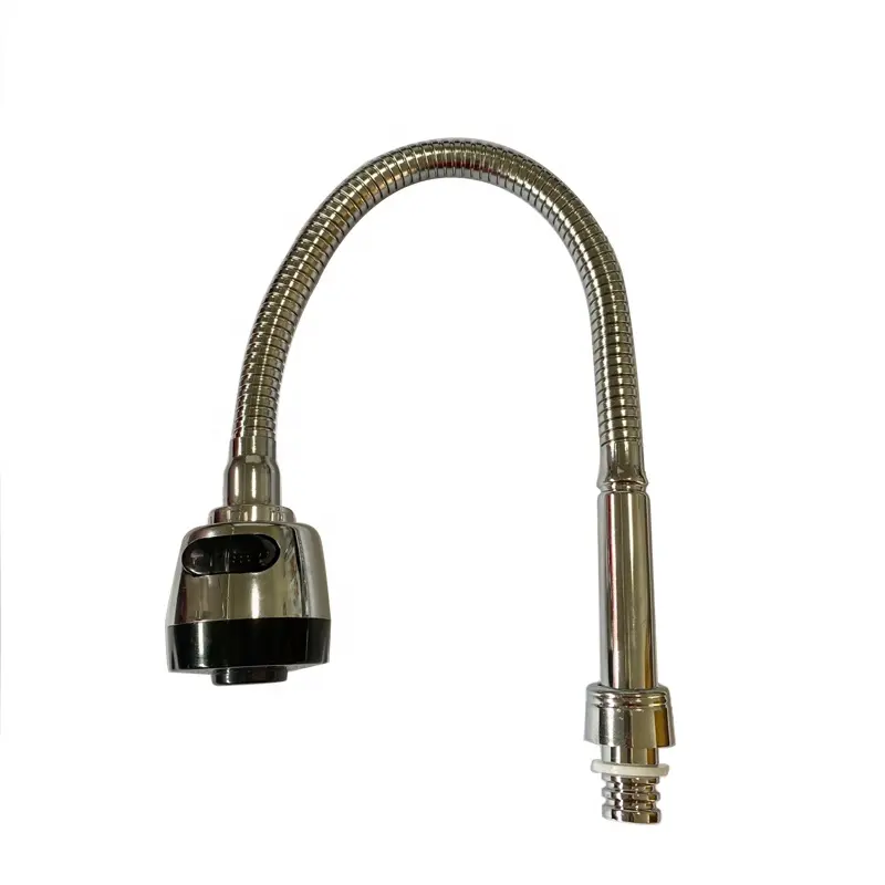 360 degree rotate brass kitchen mixer tap flexible stainless steel hose kitchen faucet chromed plastic shower head sprayer spout